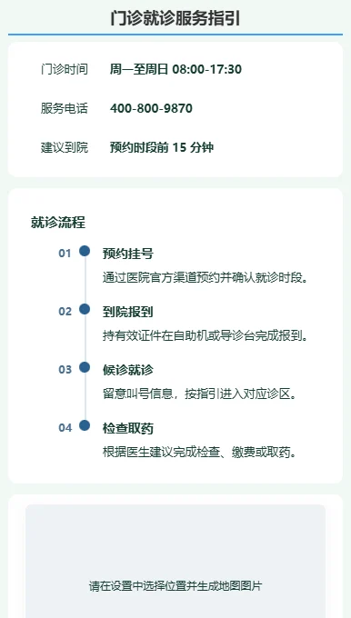 就诊服务指引